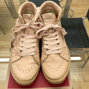 Vans leather high tops sneakers